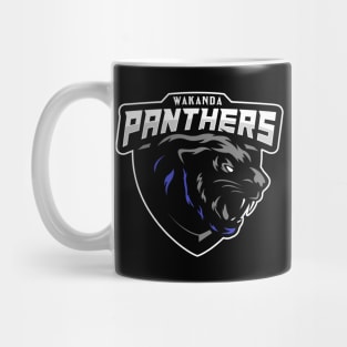 Wakanda Panthers (Black Print) Mug